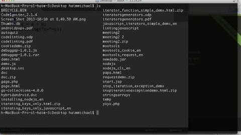 Executing JavaScript Files using Node.js CLI