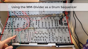 AE Modular - Getting Started 10  -  Sequencing Drums with MM-Divider