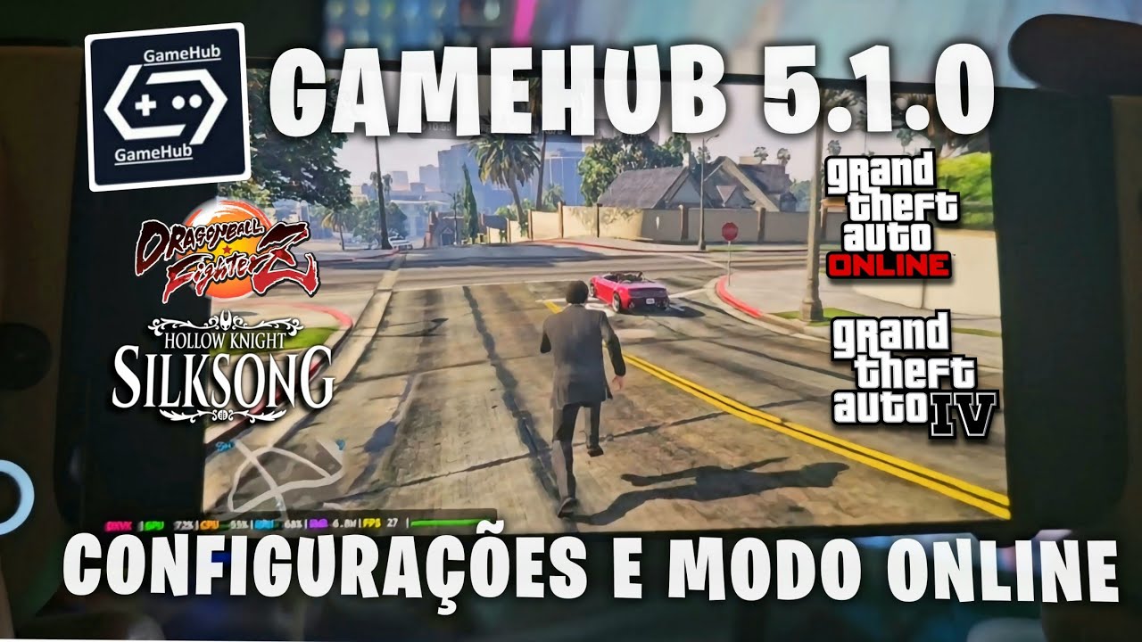 GAMEFUSION 5.1.0 GAMEHUB GTA 5 ONLINE e OUTROS JOGOS NO POCO F3 + CONFIGURAÇÕES | PIOR ATUALIZAÇÃO?