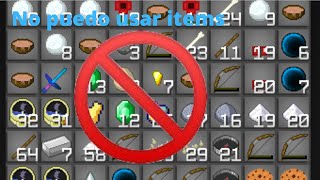 MINECRAFT HCF PERO NO PUEDO USAR ITEMS ES ¿DIFICIL 🚫