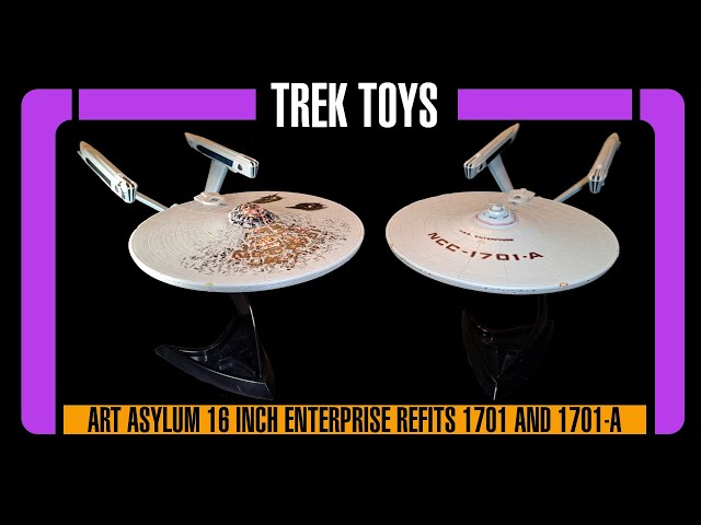 Trek Toys - the Art Asylum / DST 16 inch Enterprise NCC-1701 Refit