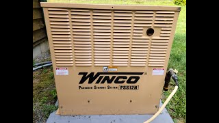 Winco PSS12H Propane Generator