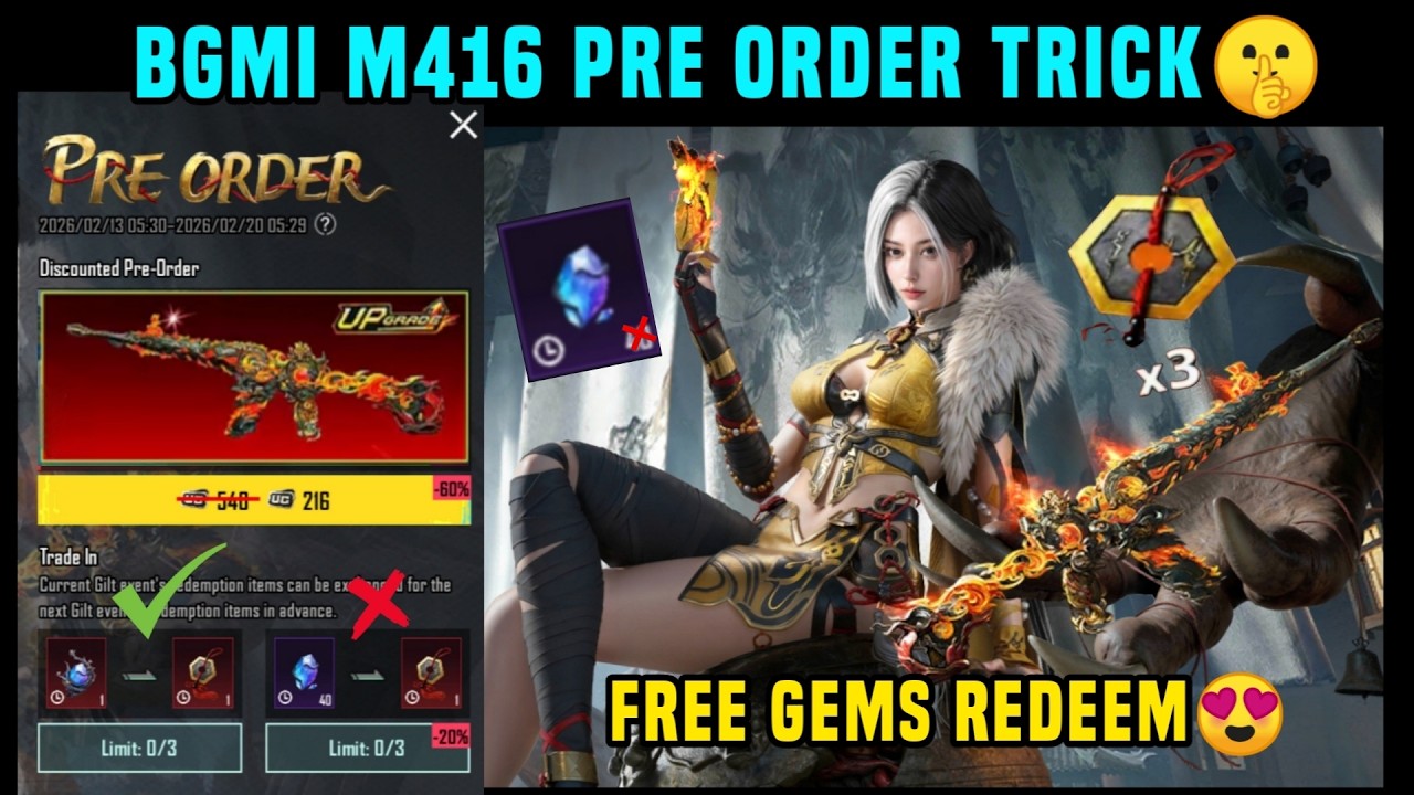 NEW M416 PRE ORDER EVENT 🔴 HOW TO GET NEW M416 SKIN IN BGMI IN LESS UC 🔴 NEXT ULTIMATE SET PRE ORDER