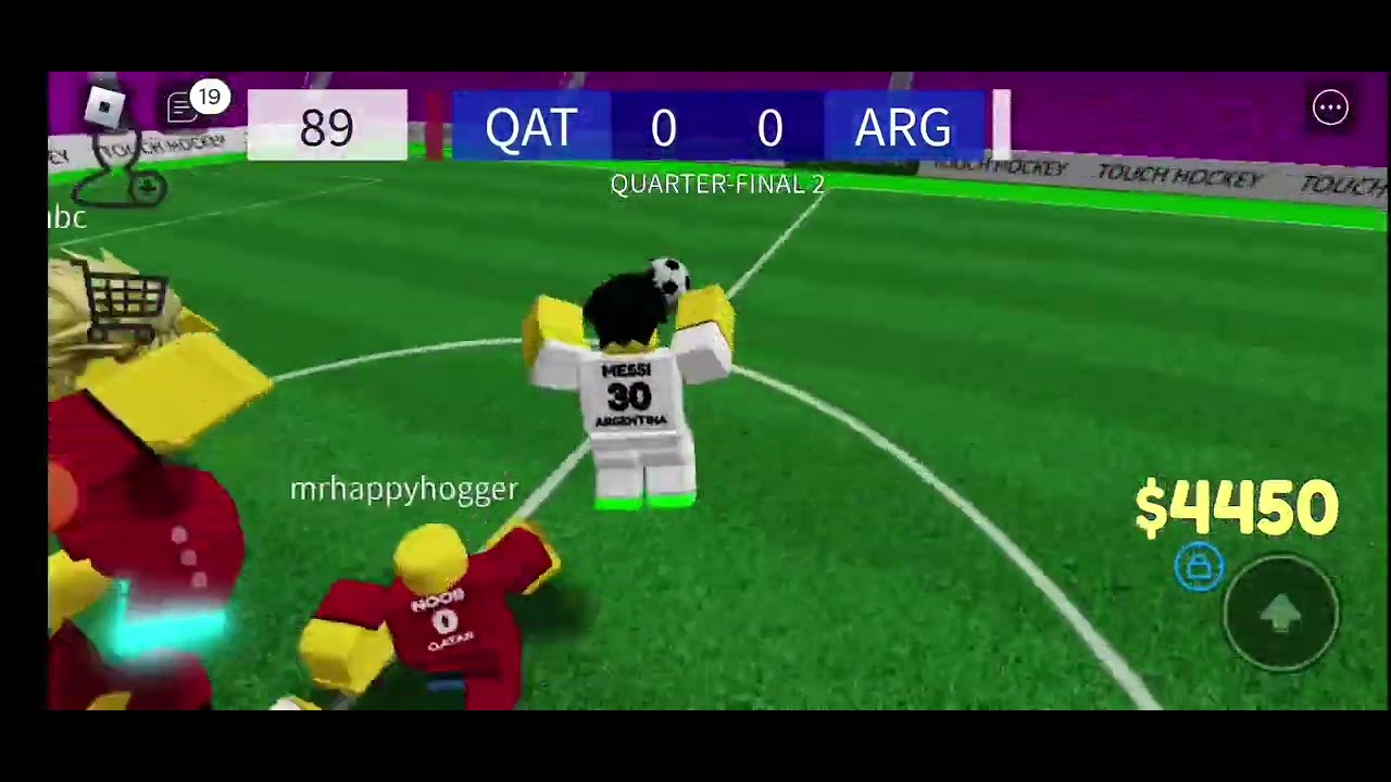 touch football roblox part 2 - YouTube