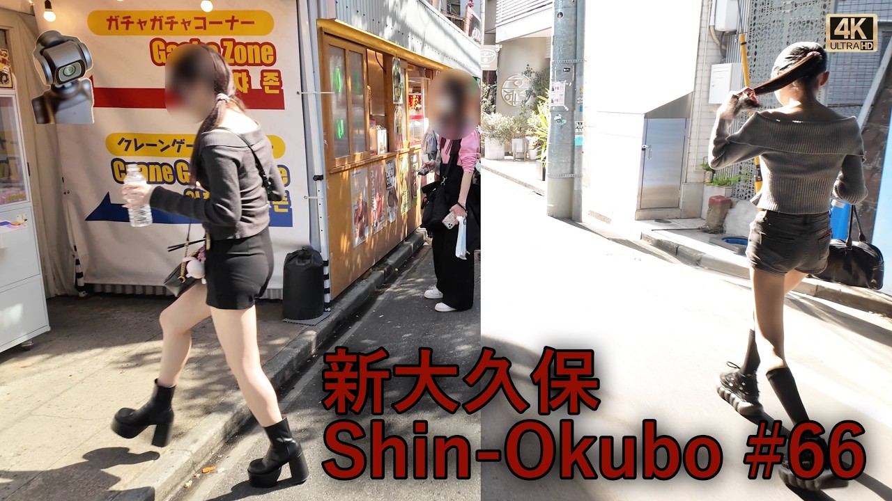 大久保3本ひとり歩き3本 4K Tokyo walk】新大久保 Shin-Okubo #66 東京散歩 - YouTube