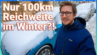 VW ID.3 Kurzstrecke im Winter - Da geht die Reichweite runter