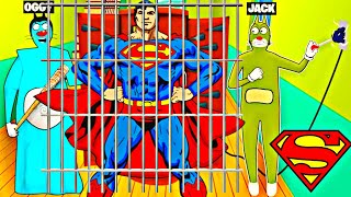 SCARY GRANNY OGGY AND GRANDPA JACK HOSTING SUPERMAN😁| DC COMICS | MOBILE GAMES SOFTWARE | ANDROID screenshot 4