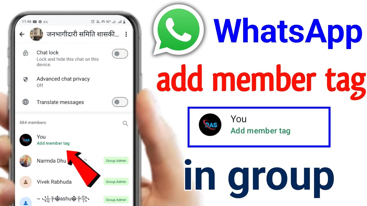 WhatsApp group add member tag new feature | add member tag in whatsapp group | add member tag 2025
