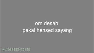 vn des4h,jangan dengar nanti kamu klepek2 sy6