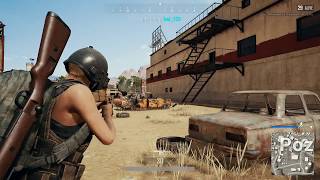 PUBG blatant aimbot cheating as seen from death cam