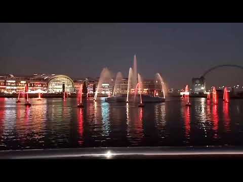 Dubai Creek Night View