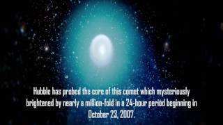 Hubble Peers into Comet Holmes