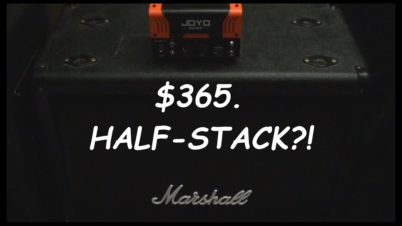 TONE on a BUDGET- $365. HALF-STACK GUITAR AMP!! (KILLER sound!)