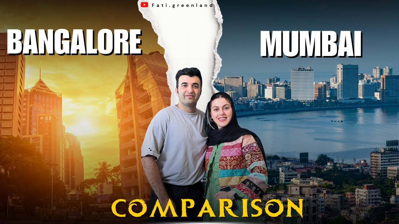 Foreigner Experience | Mumbai VS Bangalore | comparison video , which city is better ?