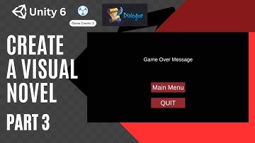 How To Make Your Own Visual Novel With Game Creator 2 - Part 3