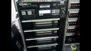 Power distribution cabin.