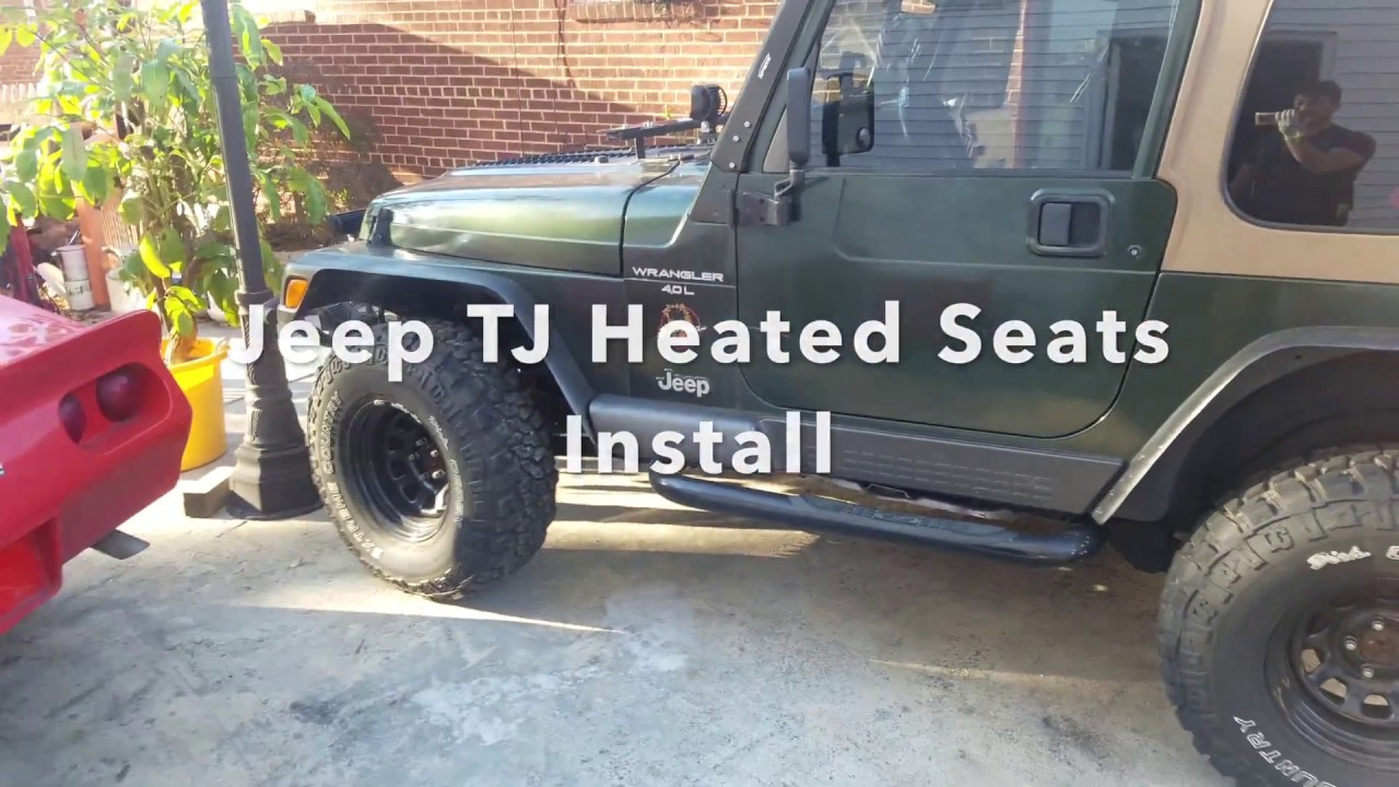 How To Install Heated Seats (Jeep TJ) - YouTube