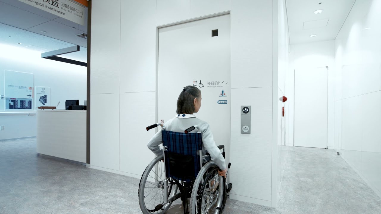 暮らしに もっとバリアフリーを 自動ドアによる建物のバリアフリー化 ナブコ自動ドア