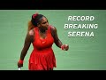 Serena Williams' record breaking 102 US Open wins!