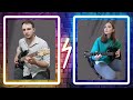 Guitar Duet with my Girlfriend (Megadeth-She-Wolf Solo)