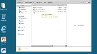 How to Open an Existing File