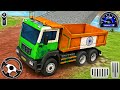 Indian Transport Truck Driving Game Uphill Mountain  Indian Transport Truck Driving Game Uphill Mountain