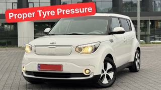 2015-2019 Kia Soul EV: Correct tyre pressure