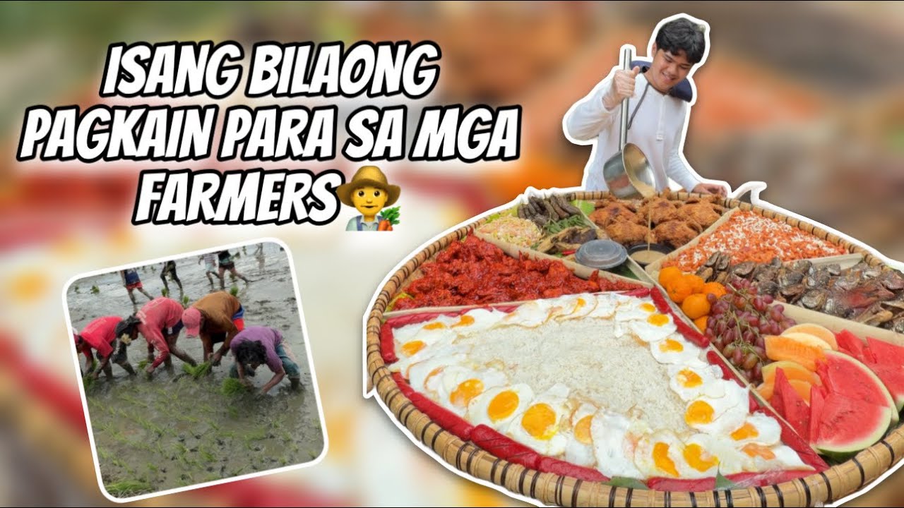PINUNO KO ANG GIANT BILAO KO NG IBAT IBANG PAGKAIN PARA SA MGA FARMERS