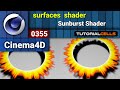 0355 sunburst shader in cinema 4d