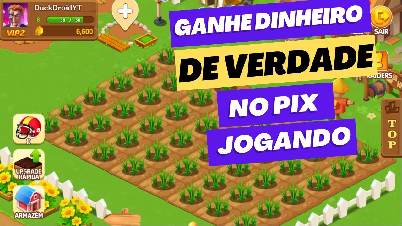 Happy Farmin Jogo Da Fazenda Pagando Muito Dinheiro No PIX Não Perca Essa  Chance 