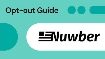 Nuwber Opt Out & Remove Your Info [2024]