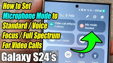 SECRET MIC MODE! Control Mic Sound in Video Calls on Galaxy S24! (Plus/Ultra, Android 14!)
