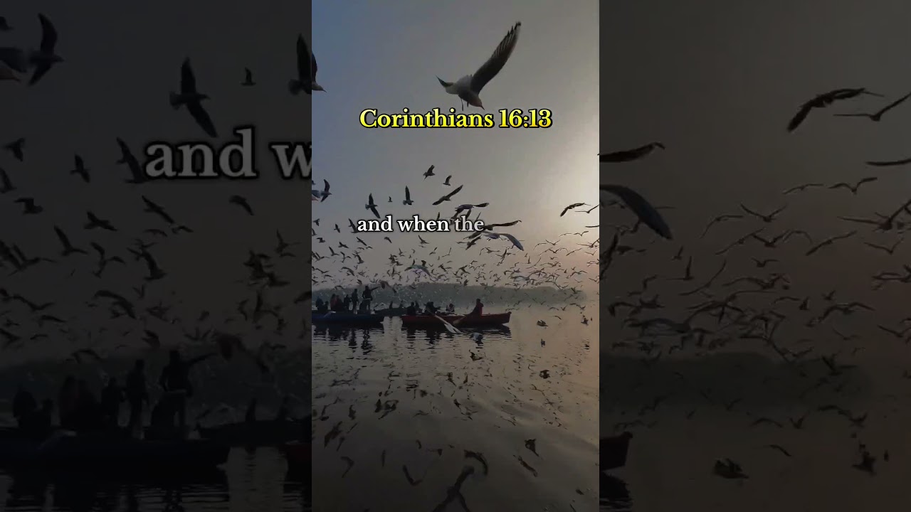 Stand Firm in Faith | Be Strong and Courageous – God Is Still in Control 🙏