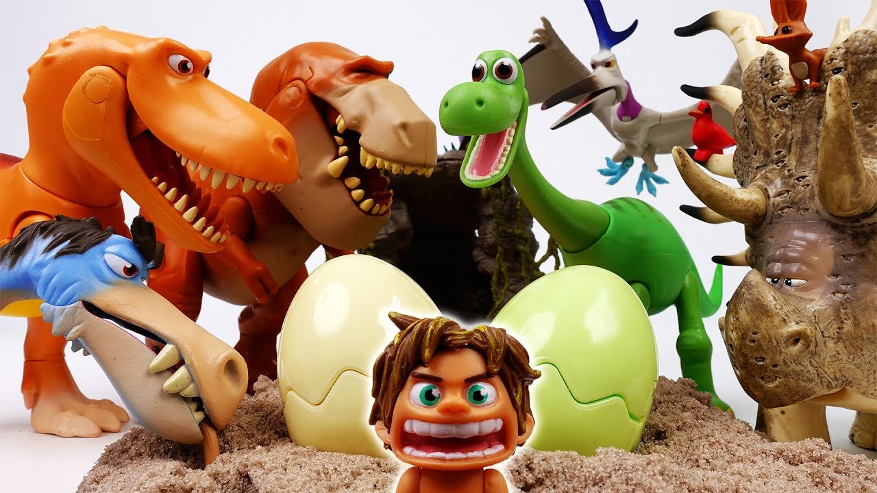 spielzeugregal Good Dinosaur, Run~! Dino Egg Hunters Are Coming - ToyMart TV