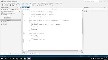 C# Console Rekursif (Özyinelemeli) Fonksiyonlar