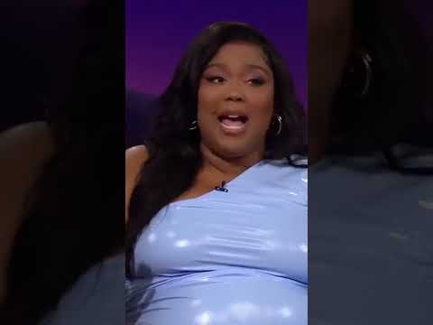 Lizzo Shared A Snippet Of Her New Single AboutDamnTimen With James Corden Pre Save It Now 