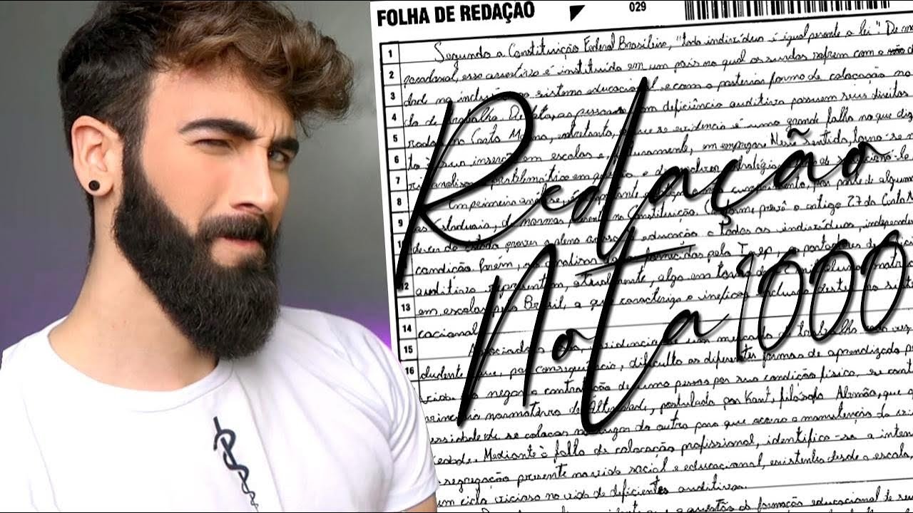 COMO FAZER UMA REDAÇÃO MODELO ENEM DO ZERO (TEXTO DISSERTATIVO-ARGUMENTATIVO)