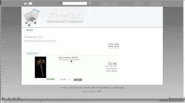 SilverCart 1.0 - first steps in configuration.mov