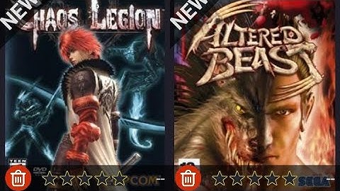 DamonPS2 preview 4.0, Chaos Legion, Altered Beast, Poco x3 pro.