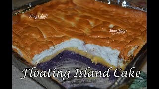 Floating Island Cake (Filipino Dessert)