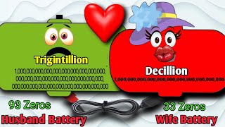 Trigintillion Overcharged Battery Charges Up Low Battery to Decillion | screenshot 5