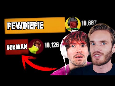 El Baul de German Vs PewDiePie in Spanish | German reaches 100k (2022 - April 2023)