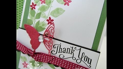 How to use Border Punches for Card Making - Catherine Pooler