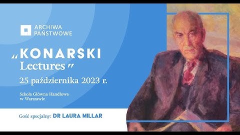 Konarski Lectures 2023: dr Laura Millar "Managing “The Shapeless Mass” in the Digital Age"