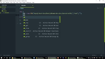 31. Php Dersleri - PDO Veritabanı Bağlantısı