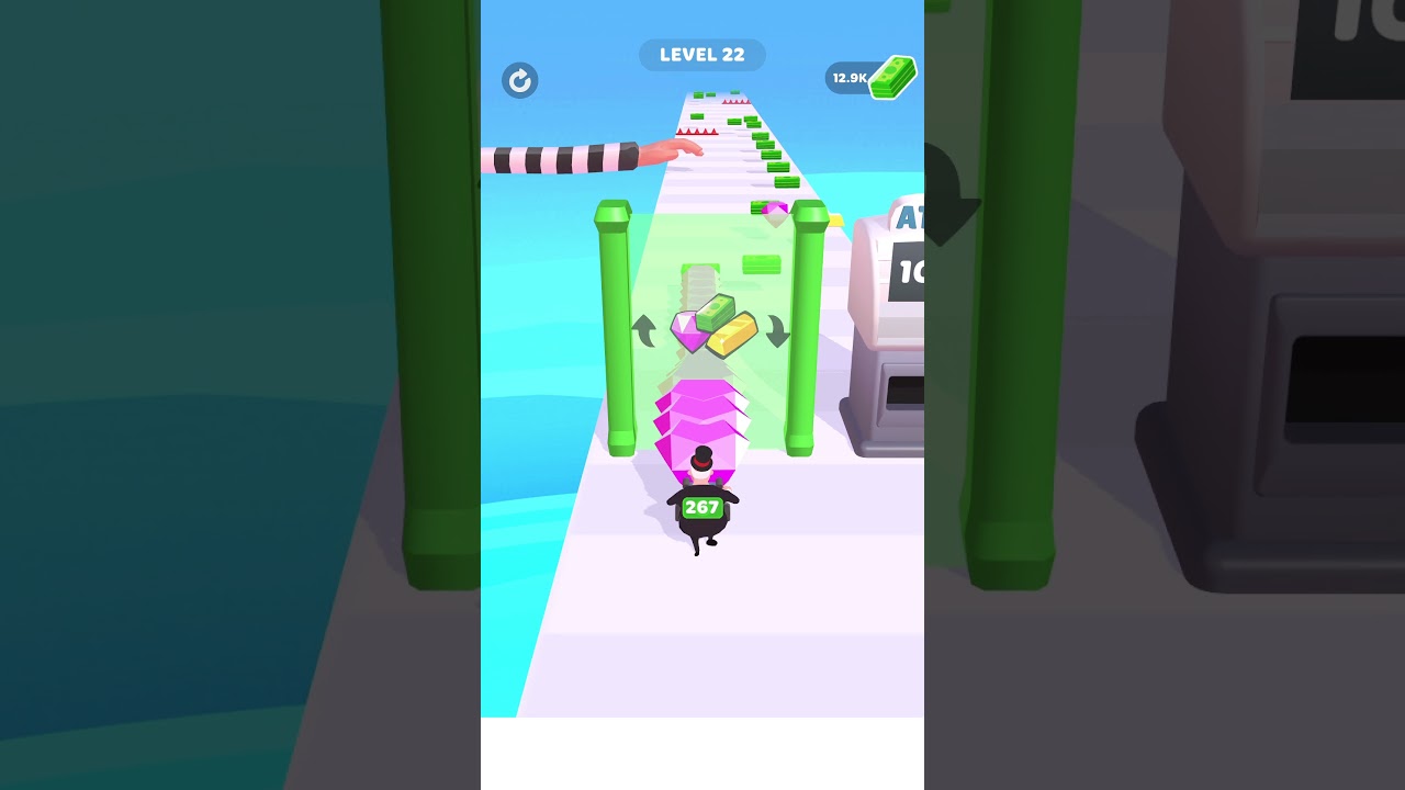 MAX LEVEL in Atm Rush! - lvl 22!!