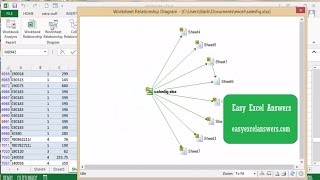 Inquire Tab in Excel, Analyse your worksheets and workbooks