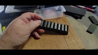 ESD tray #1:  anti-static protection in plastic tray