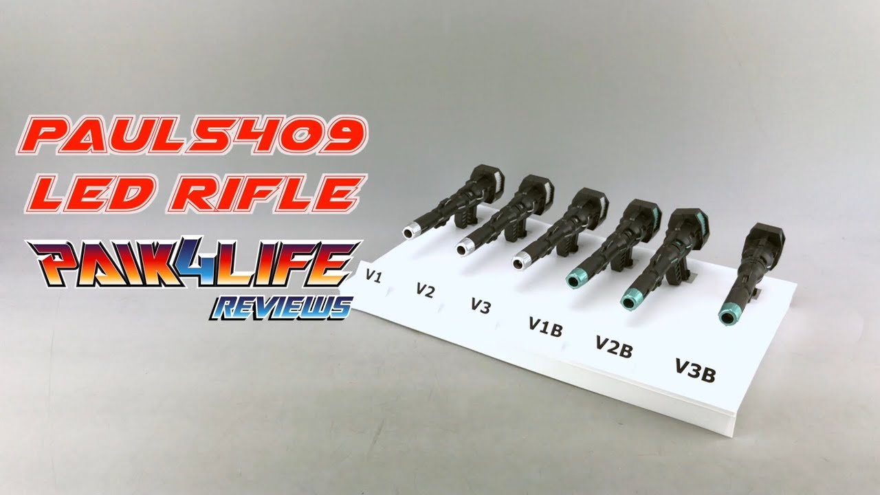 Transformers Review: LED Rifles for MP10 & MP 10B // P4L Reviews