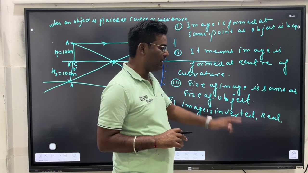 RAY DIAGRAM OF CONCAVE MIRROR & CONVEX LENS 10TH CBSE EXAM 2026 OF PHYSICS  SCIENCE PAST YEAR PAPER
